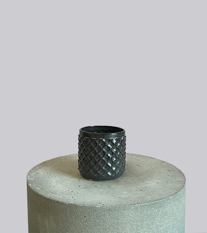 Ceramic Pot Gray - Small