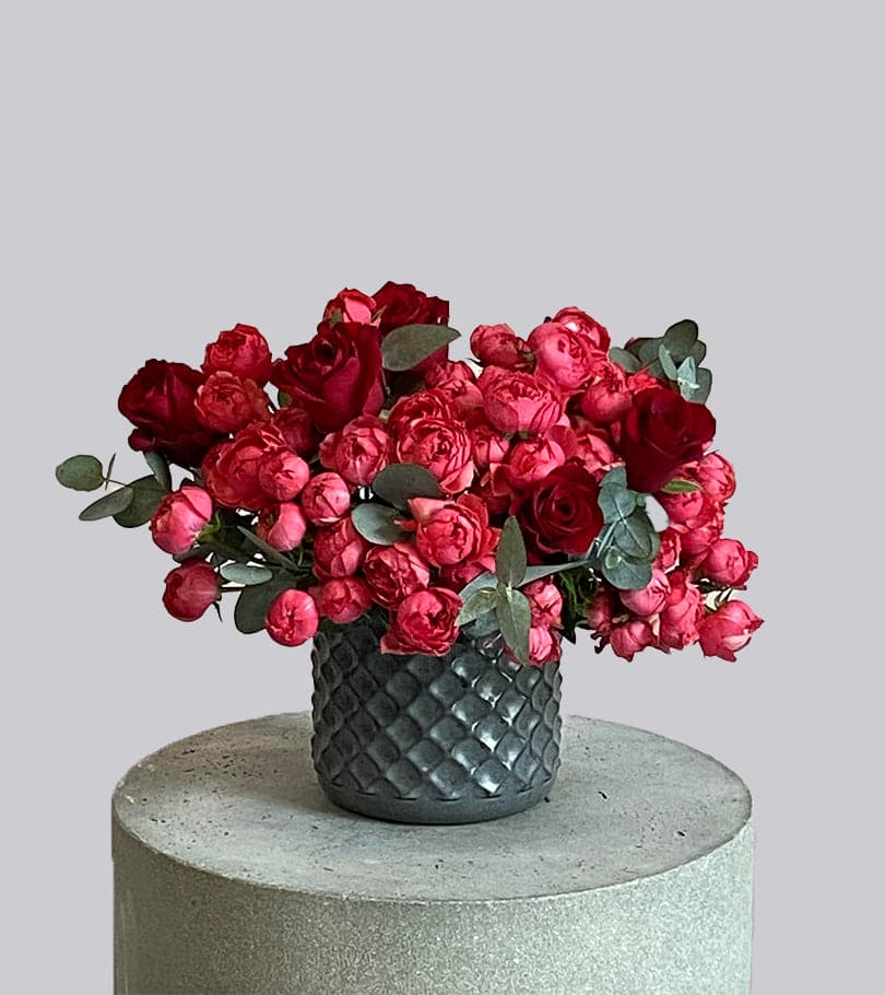 Midnight Raspberry in a Vase