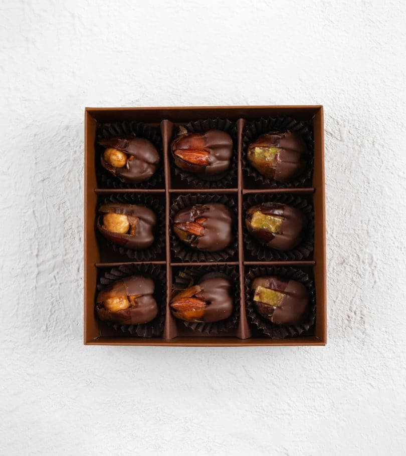 Covet Chocolate Dates - 9pcs