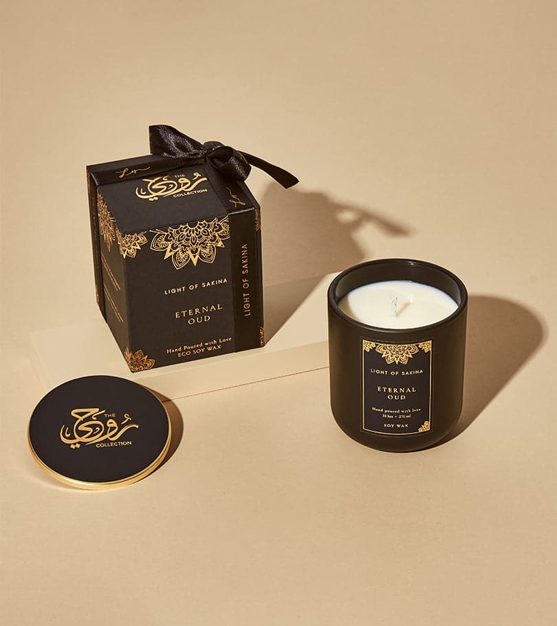 Eternal Oud Candle by Light of Sakina