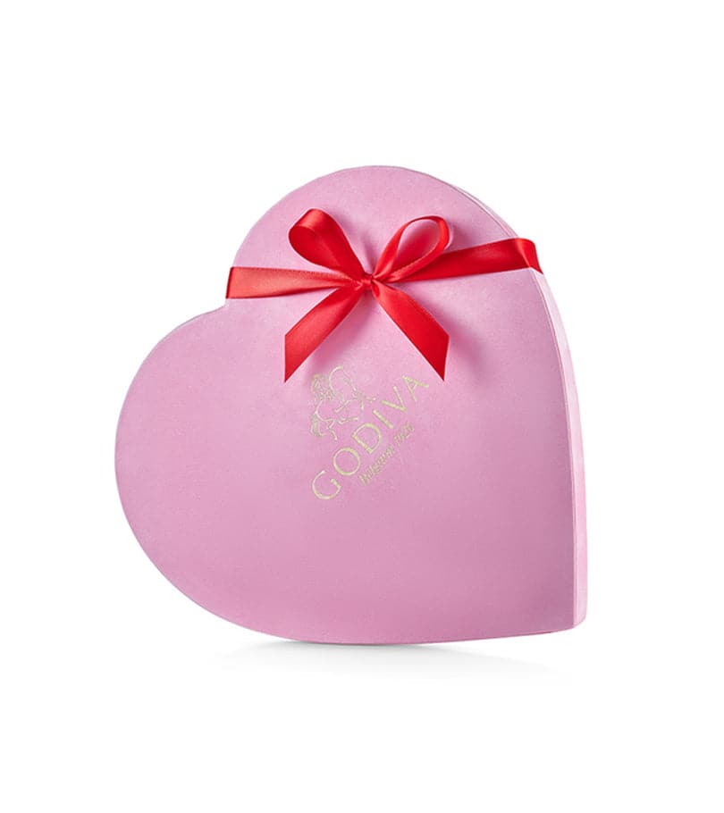 Godiva Coeur Velvet Pink Box 12pcs