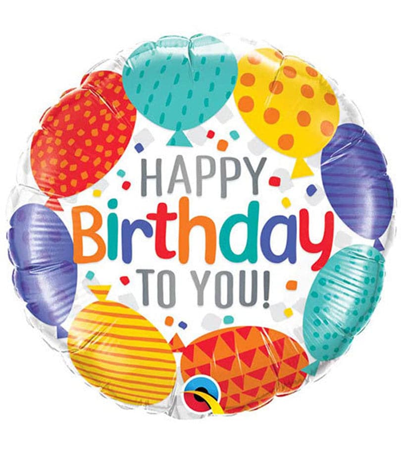 Happy Birthday To You Foil Balloon