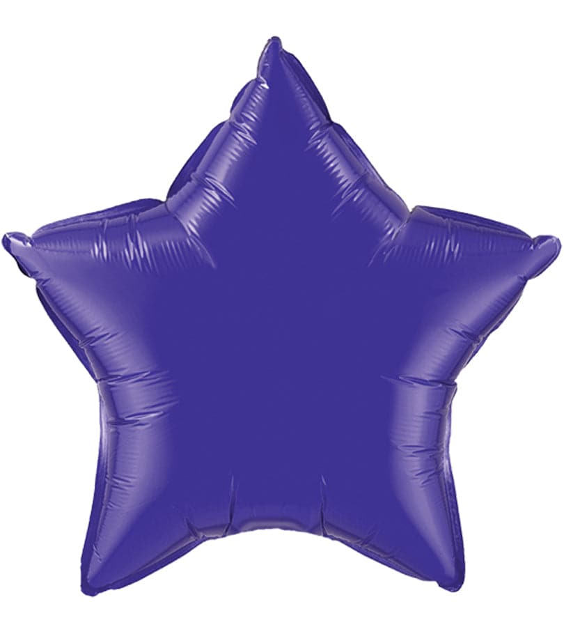 Violet Star Foil Balloon