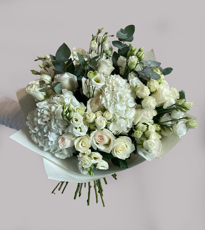 White Purity Bouquet